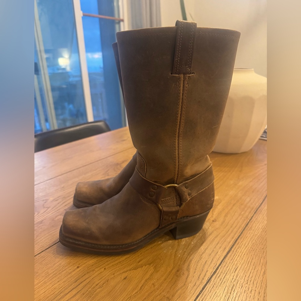 Frye & Co. Lorrie Harness Western Boot